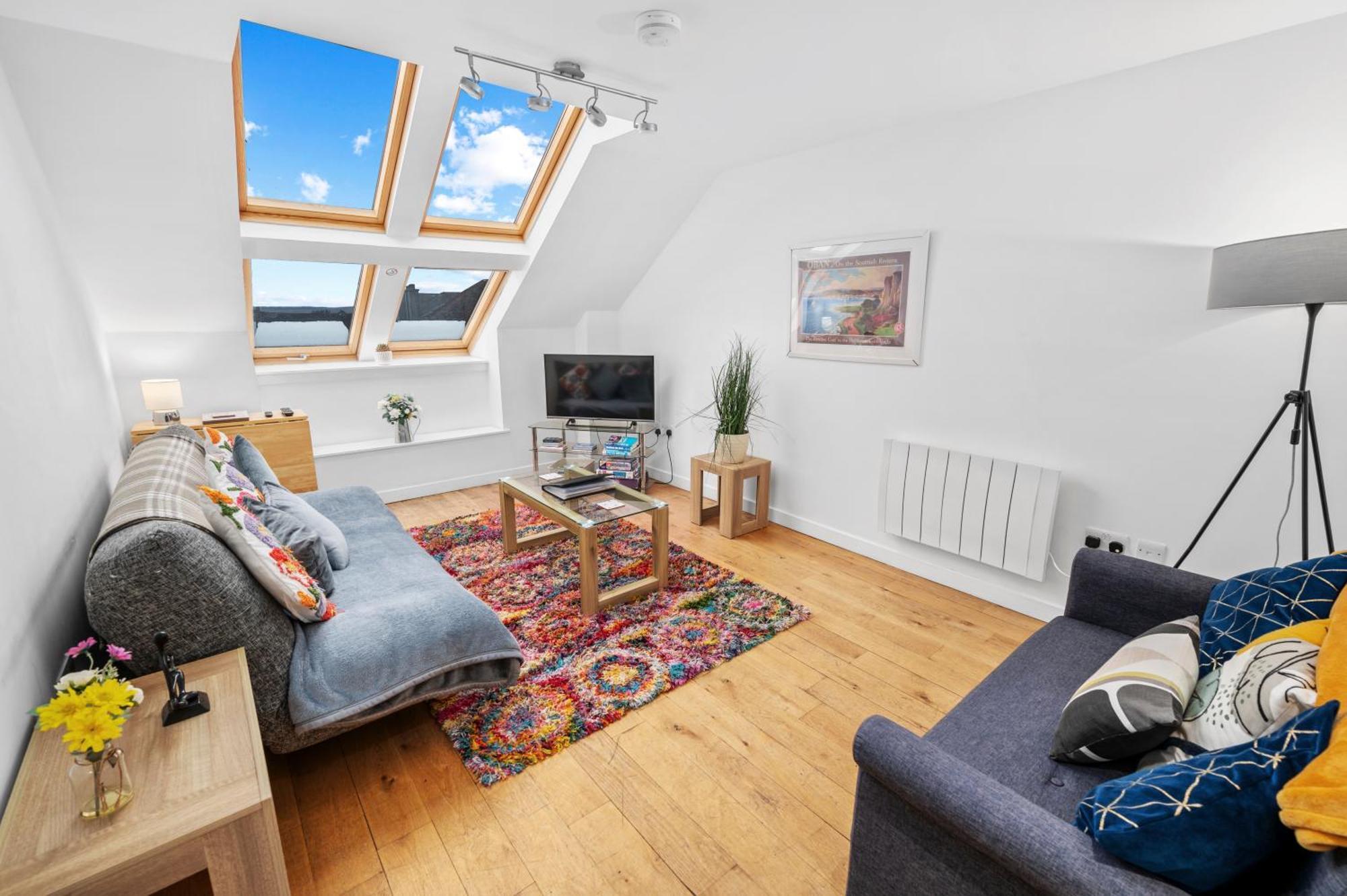 Stunning 2Br Loft Apt In Oban - Sea Views Zewnętrze zdjęcie